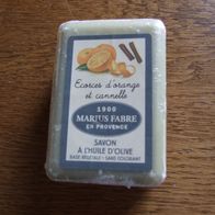 Seife - Marius Fabre - Ecorces d´orange et cannelle - 150 Gramm - D´Olive