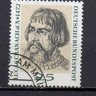 Bund BRD 1972, Mi. Nr. 0718 / 718, Cranach, gestempelt #14768