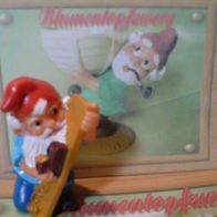 Ü Ei Figur Üei HPF ZunftZwerg Zimmermann Hobelspahn 5 / 92 Blumentopf Zwerge Top