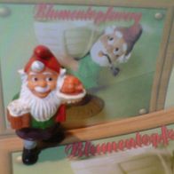 Ü Ei Figur Üei HPF ZunftZwerg Wirt Tafelschmaus Nr. 3 / 92 Blumen Topf Zwerge