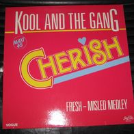 Kool & The Gang - Cherish / Fresh - Misled Medley 12"Maxi 1985