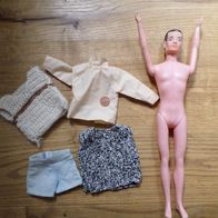 Barbie Puppe Ken oder Fred Clone Plasty Mit Kleidung Vintage 60/70er