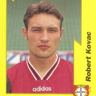 Bayer Leverkusen Panini Sammelbild 1997 Robert Kovac Bildnummer 141