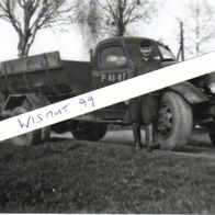 Wismut-Foto DDR VEB IFA Oldtimer SAG SDAG LKW SIS Kipper Transportbrigade
