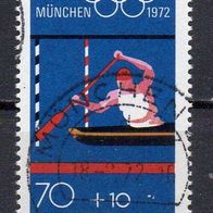 Bund BRD 1972, Mi. Nr. 0737 / 737 aus Block 8, Olympia, gestempelt München #14855
