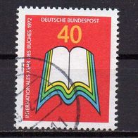 Bund BRD 1972, Mi. Nr. 0740 / 740, Jahr des Buches, gestempelt #14859