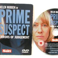 Prime Suspect - Errors Of Judgement - Helen Mirren - Promo DVD - nur Englisch