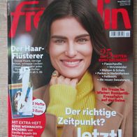 Freundin 24/2018: Der richtige Zeitpunkt? Jetzt!, Der Haarflüsterer, Kuschelmode, ...