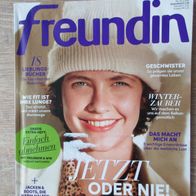 Freundin 1&2/2021: Jetzt oder nie, Geschwister, Das macht mich an, Lieblingsbücher