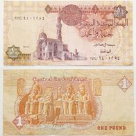 Ägypten 1 Pound 1993 / Pick. 50e / Sign.19