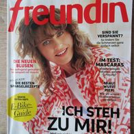 Freundin 9/2021: Ich steh zu mir!, Sind Sie verspannt?, Die neuen Blusen, ...