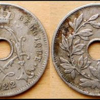 5 Centimes 1922 Belgique