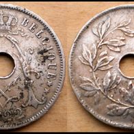 25 Centimes 1922 Belgique