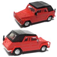 VW 181 ´69, Kübelwagen, zu, rot, 3D-Druck- Kleinserie, Ep4, panzer-shop