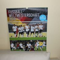 Fußball Weltmeisterschaft 2018 Jahreskalender mit Spielplan und Bilder