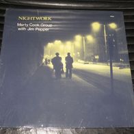 Marty Cook Group with Jim Pepper - Nightwork * LP 1987 Enja
