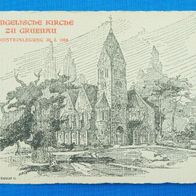 AK Berlin-Grünau - Evangelische Kirche. Ungelaufen. ca. 1910