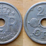 25 Öre 1924 Dänemark
