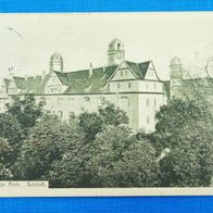 AK Köthen in Anhalt - Schloß. Gelaufen. 1913