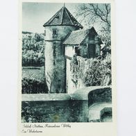 AK Künselsau - Schloß Stetten. Ein Wehrturm. Ungelaufen. Ca.1913