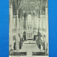 AK Lutherstadt Wittenberg - Inneres der Schlosskirche. Gelaufen. 1910