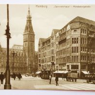 AK Hamburg - Commeterhaus, Mönckebergstraße. Ungelaufen 1910-1972