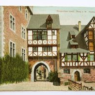 AK Bergische Land - Burg a.W. Partie mit Tor. Ungelaufen ca.1913