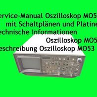 Bedienungsanleitung Service-Manual Gebrauchsanleitung Oszi MO53 MO 53 Grundig