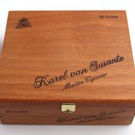 Karel van Susante Maître Cigarier Zigarrenkiste aus Holz