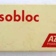 Bisobloc AZU Pharma kleine Kunststoff Pillendose mit Schiebedeckel