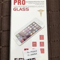 9H+ GLASS Sicherheitsglas Displayschutz iPhone 6 / 6s NEU + OVP!