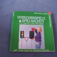 Verkehrsspiele und Spielsachen für drinnen und draußen mit Vorlagen in Original