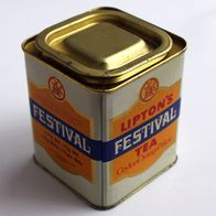 Lipton‘s Festival Tea schöne alte Blechdose ohne BarCode