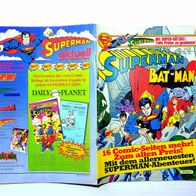 Superman Batman Heft 22, 1982, Ehapa Comic mit zusätzlichem Comic