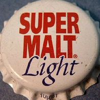 Super Malt Light Malz Bier von Faxe Brauerei Kronkorken Kronenkorken neu in unbenutzt