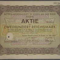 Actien-Bierbrauerei in Essen an der Ruhr 1930 200 RM