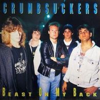 Crumbsuckers - Beast on my back LP (1988) Repress / Yellow Vinyl / New York Hardcore