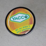 Yacco-Oil-Anstecker mit gelber Blink-LED, neue Batterien! + + + NEU + ++