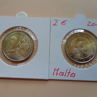 Malta 2014 2 Euro Gedenkmünze Polizei