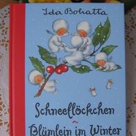 Schneeflöckchen / Blümelein im Winter - Ida Bohatta