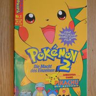 Pokémon 2 Magazin - Pikachu - Die Rettung, Der offizielle Comic zum Film, Nr 1
