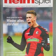 SC Freiburg | Stadionheft 2016/17 Hertha BSC Berlin
