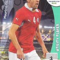 Panini Trading Card Fussball WM 2014 Mauricio Isla Nr.71 aus Chile Utility Player