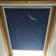 Verdunklungsrollo für Velux- Dachfenster in der Größe 780 x 1180 mm