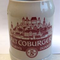 Bierkrug 0,5 l - Brauerei Anton Sturm Coburg Alt Coburger Dunkel AS Bier Seidel