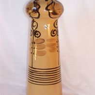 Handbemalte Keramik Vase, 70er Jahre, H.- 33 cm * **