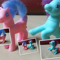 Mein kleines Pony / My Little Pony - 2 Original Hasbro Pony´s -beweglicher Kopf