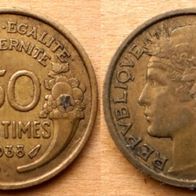 50 Centimes 1938 Frankreich