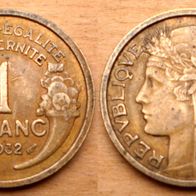1 Franc 1932 Frankreich