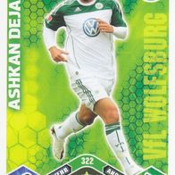 VFL Wolfsburg Topps Trading Card 2010 Ashkan Dejagah Nr.322